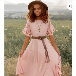 NWT Joyfolie Moranda Dress in Ballet Pink